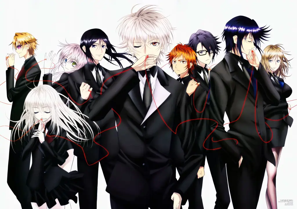 Adegan aksi seru dari anime K Project Gambar adegan menarik dari anime K Project