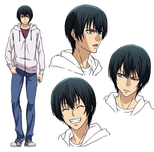 Persahabatan dan keseruan di Grand Blue Gambar para karakter utama Grand Blue