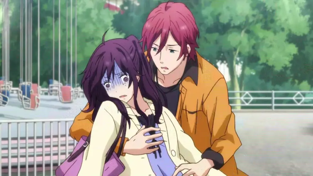 Momen romantis di lingkungan sekolah dalam anime Adegan romantis anime di sekolah